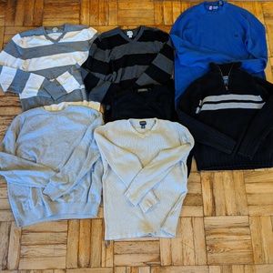 ☑️SOLD☑️!!! Men's Sweater Bundle Lot 7pc